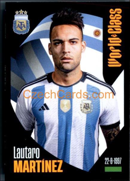 Lautaro Martínez 2024 Panini World Class sticker #171