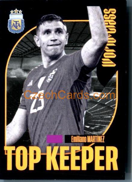 Emiliano Martínez – Top Keeper 2024 Panini World Class sticker #173