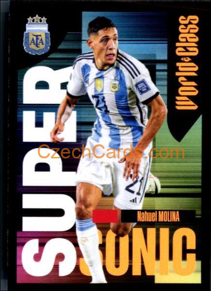 Nahuel Molina – Supersonic 2024 Panini World Class sticker #175