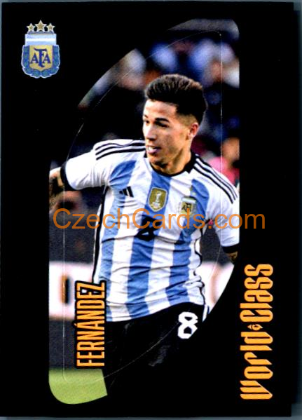 Enzo Fernández – Line-up 2024 Panini World Class sticker #186