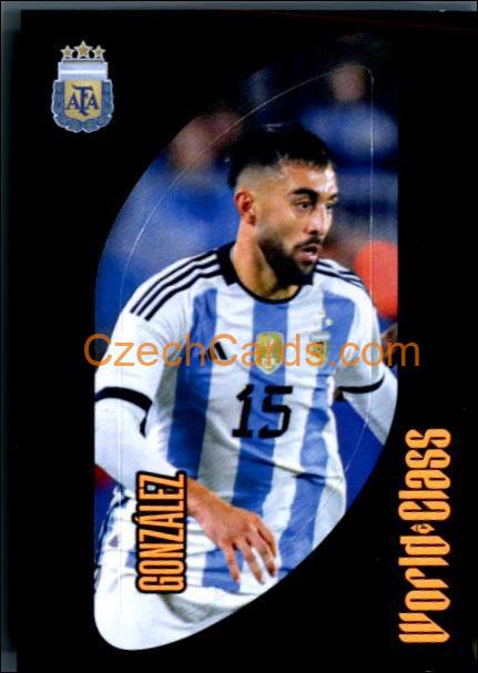 Nicolás González – Line-up 2024 Panini World Class sticker #190