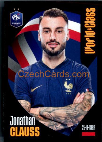 Jonathan Clauss 2024 Panini World Class sticker #196