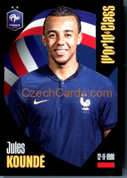 Jules Koundé 2024 Panini World Class sticker #198