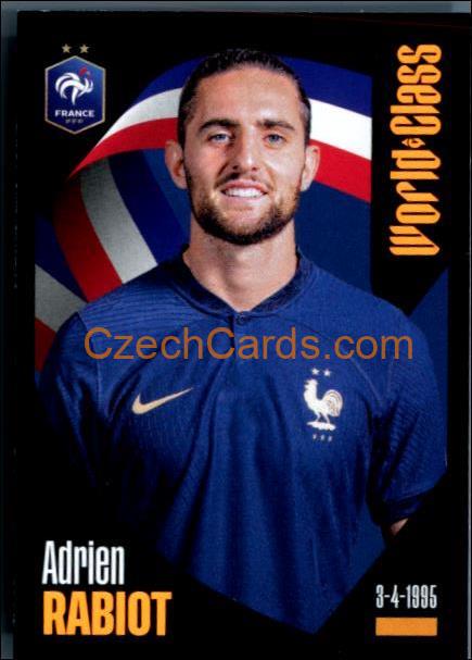 Adrien Rabiot 2024 Panini World Class sticker #200