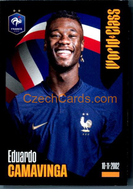 Eduardo Camavinga 2024 Panini World Class sticker #201