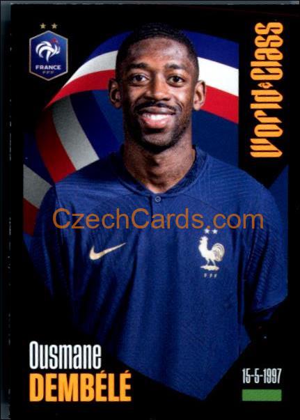 Ousmane Dembélé 2024 Panini World Class sticker #204