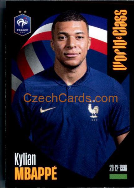 Kylian Mbappé 2024 Panini World Class sticker #209