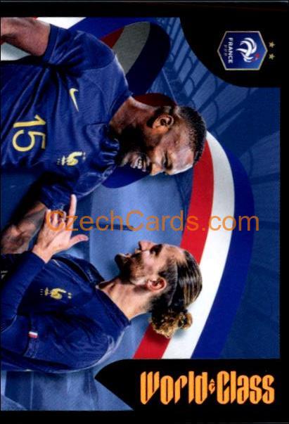 Marcus Thuram & Adrien Rabiot 1/2 2024 Panini World Class sticker #217