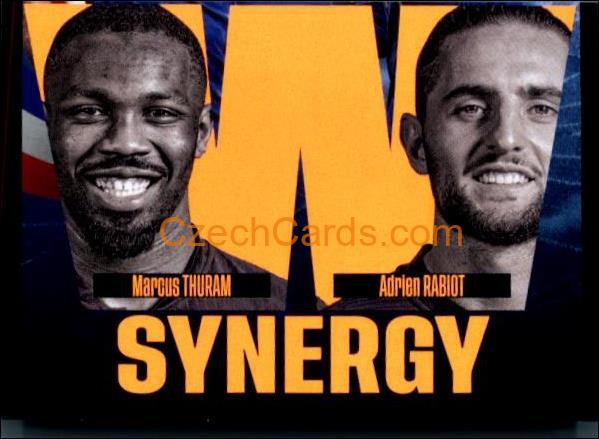 Marcus Thuram & Adrien Rabiot 2/2 2024 Panini World Class sticker #218