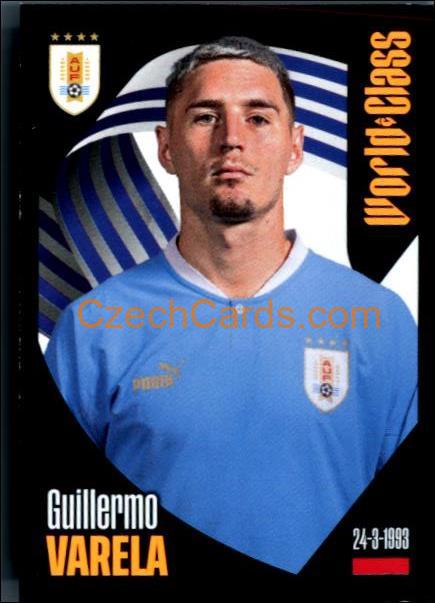 Guillermo Varela 2024 Panini World Class sticker #235