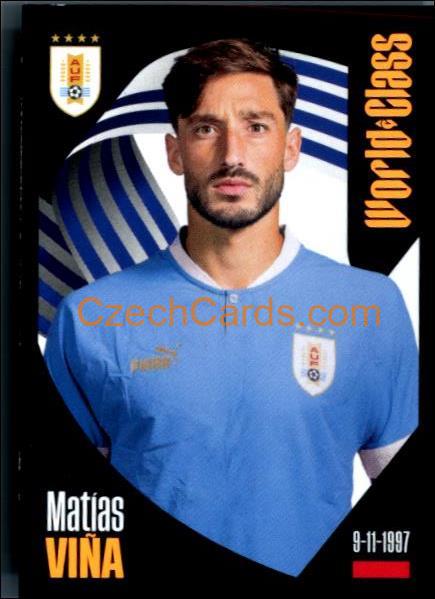 Matías Viña 2024 Panini World Class sticker #236