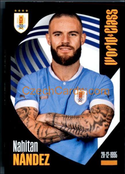 Nahitan Nández 2024 Panini World Class sticker #239