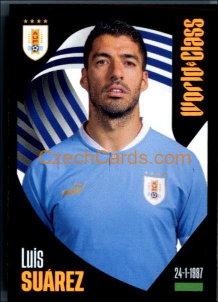 Luis Suárez 2024 Panini World Class sticker #249