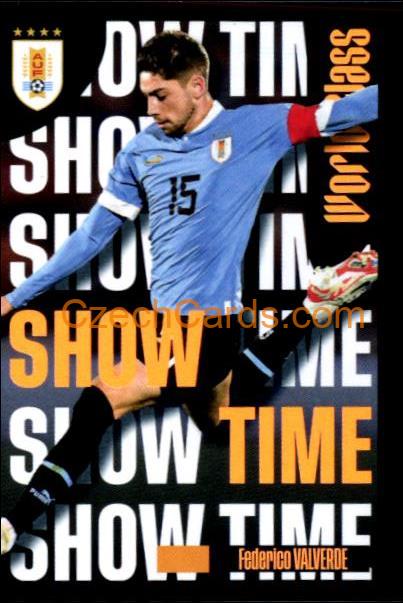 Federico Valverde – Show Time 2024 Panini World Class sticker #254