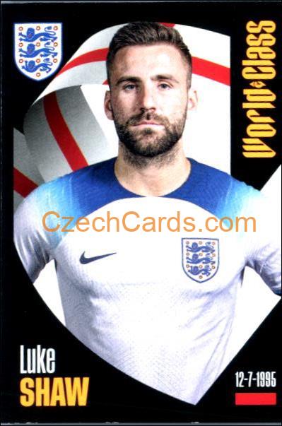 Luke Shaw 2024 Panini World Class sticker #274