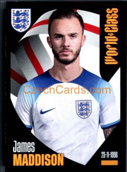 James Maddison 2024 Panini World Class sticker #282