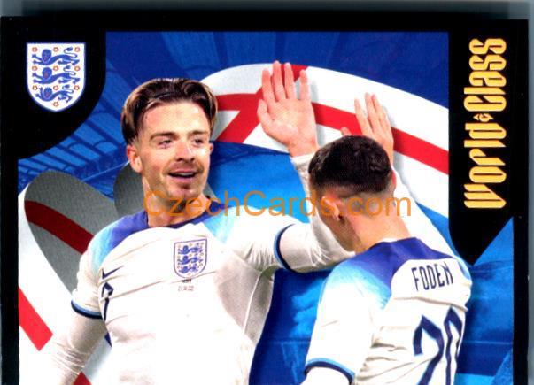 Jack Grealish & Phil Foden 1/2 2024 Panini World Class sticker #295