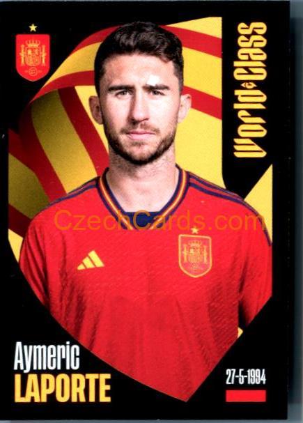 Aymeric Laporte 2024 Panini World Class sticker #310