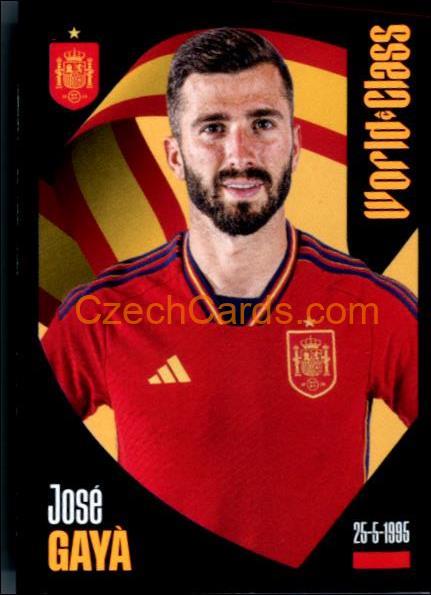 José Gayà 2024 Panini World Class sticker #314