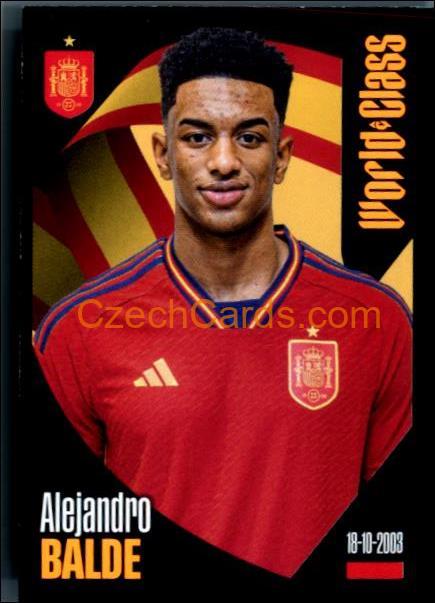 Alejandro Balde 2024 Panini World Class sticker #315