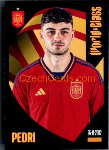Pedri 2024 Panini World Class sticker #317