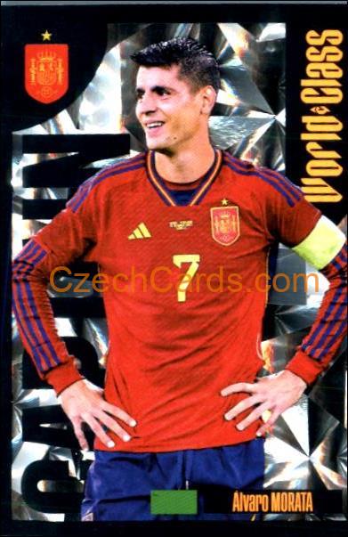 Álvaro Morata – Captain 2024 Panini World Class sticker #328