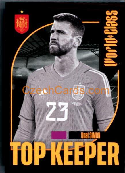 Unai Simón – Top Keeper 2024 Panini World Class sticker #329