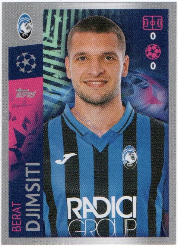 Berat Djimsiti 2019/20 Topps sticker #14