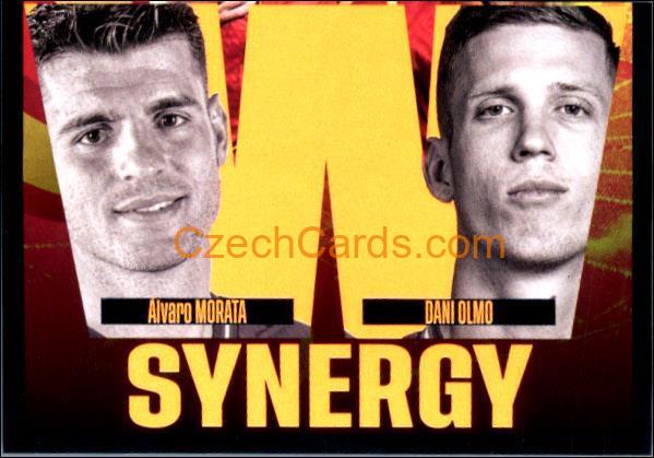 Álvaro Morata & Dani Olmo 2/2 2024 Panini World Class sticker #335