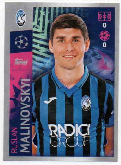 Ruslan Malinovskyi 2019/20 Topps sticker #16