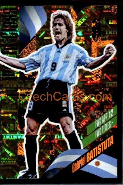 Gabriel Batistuta (Argentina) – Legend 2024 Panini World Class sticker #354