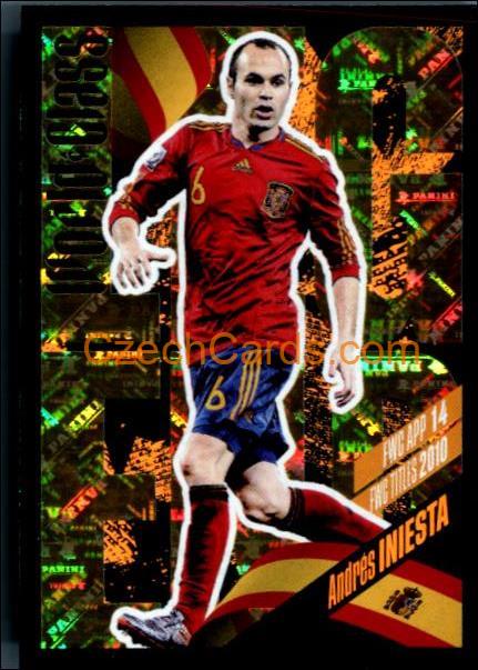 Andrés Iniesta (Spain) – Legend 2024 Panini World Class sticker #362