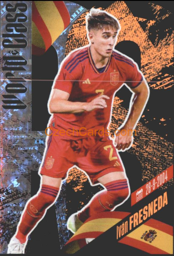 Iván Fresneda (Spain) – Rising Star 2024 Panini World Class sticker #372