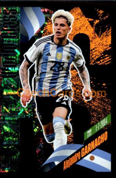 Alejandro Garnacho (Argentina) – Rising Star 2024 Panini World Class sticker #373
