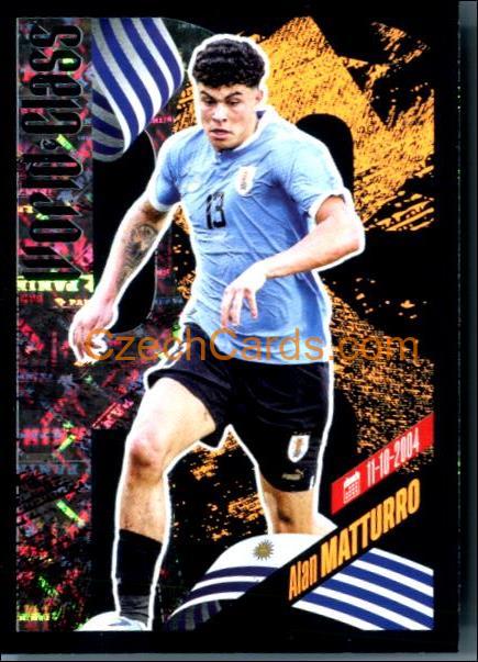 Alan Matturro (Uruguay) – Rising Star 2024 Panini World Class sticker #375