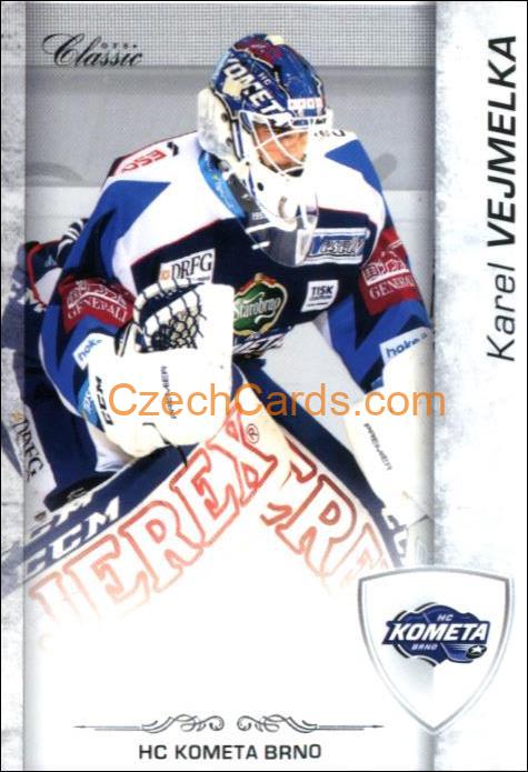 Karel Vejmelka (G) 2017/18 OFS hokejová karta #2