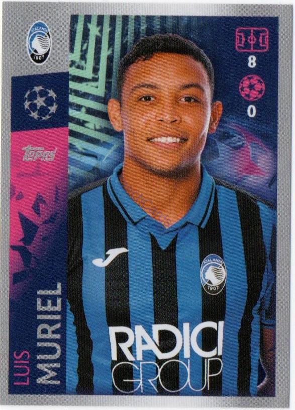 Luis Muriel 2019/20 Topps sticker #20