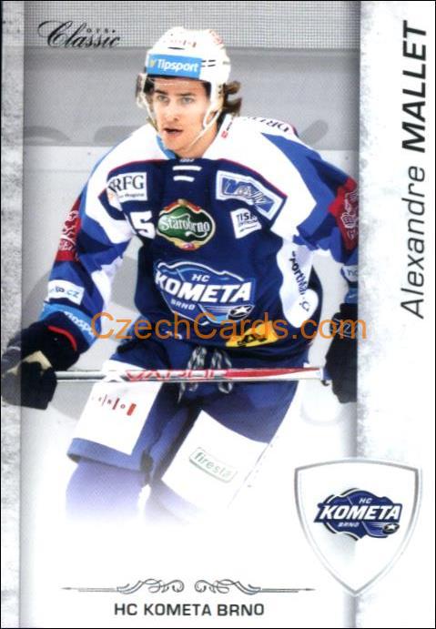 Alexandre Mallet 2017/18 OFS hokejová karta #14