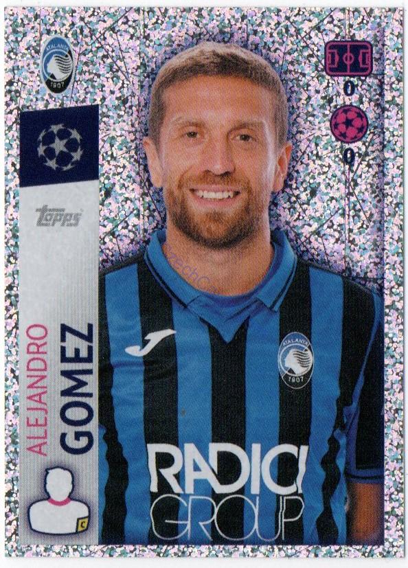 Alejandro Gómez 2019/20 Topps sticker #21
