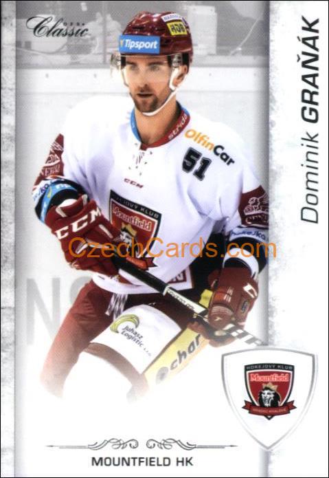 Dominik Graňák 2017/18 OFS hokejová karta #32