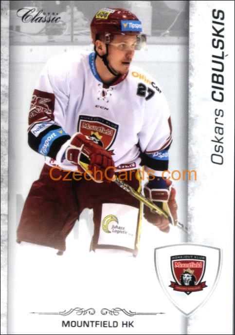 Oskars Cibuļskis 2017/18 OFS hokejová karta #35