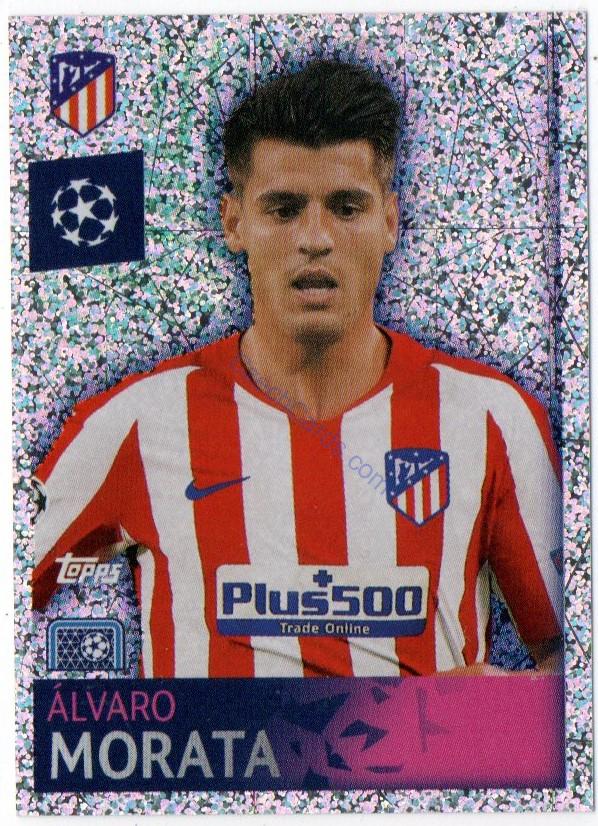 Alvaro Morata 2019/20 Topps sticker #25