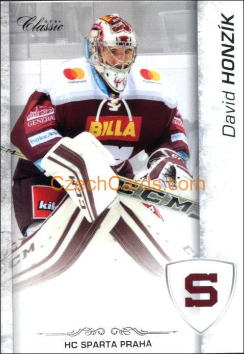 David Honzík (G) 2017/18 OFS hokejová karta #73