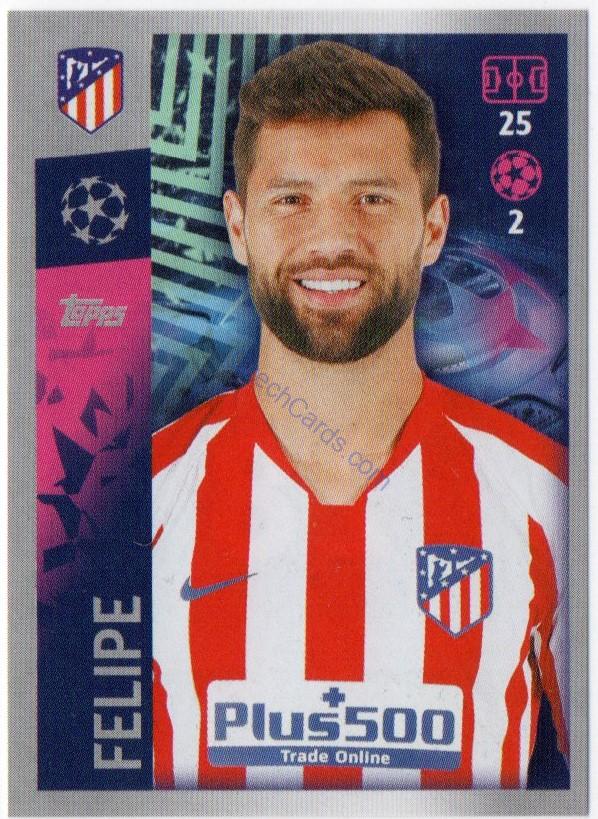 Felipe 2019/20 Topps sticker #28