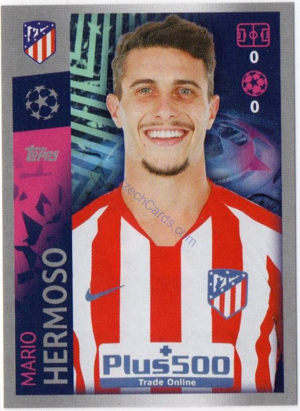 Mario Hermoso 2019/20 Topps sticker #29