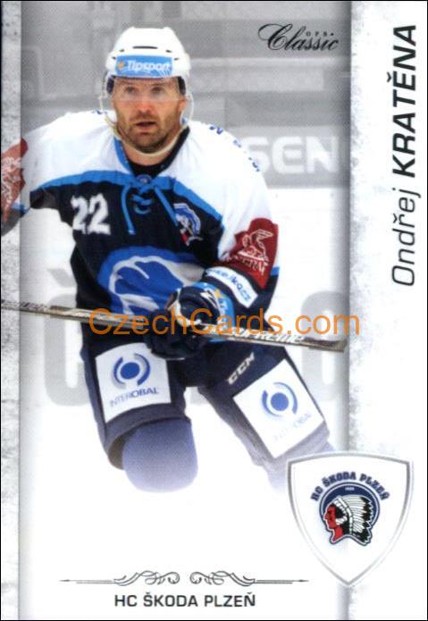 Ondřej Kratěna 2017/18 OFS hokejová karta #109