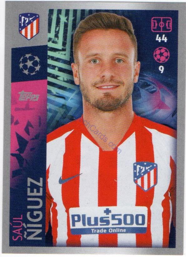 Saúl Ñíguez 2019/20 Topps sticker #33