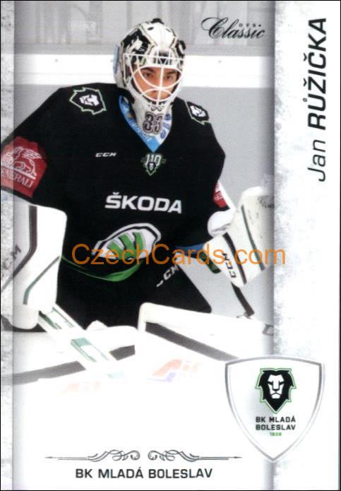 Jan Růžička (G) 2017/18 OFS hokejová karta #131
