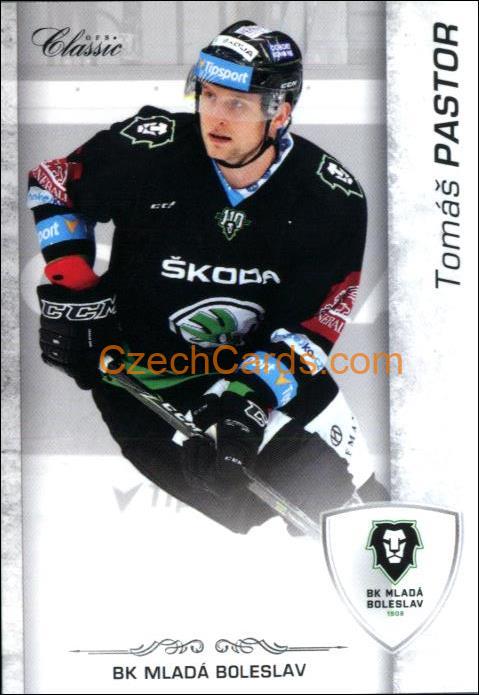 Tomáš Pastor 2017/18 OFS hokejová karta #135