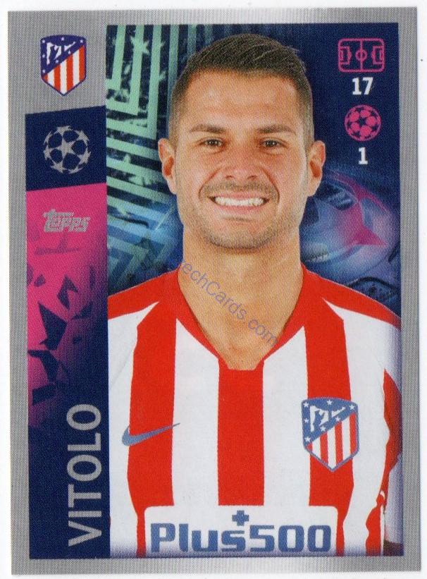 Vitolo 2019/20 Topps sticker #35